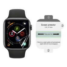 Protetor de tela de relógio anti-riscos de hidrogel para apple watch